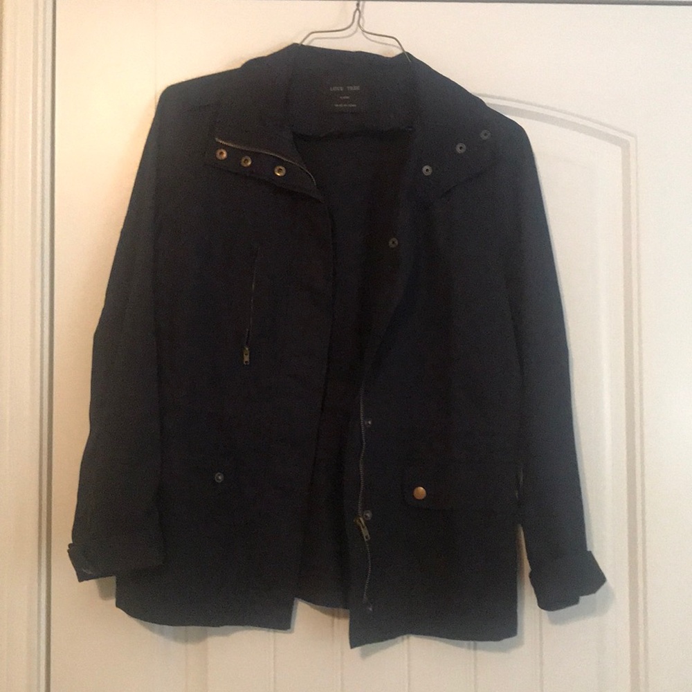 Love Tree navy cargo jacket
